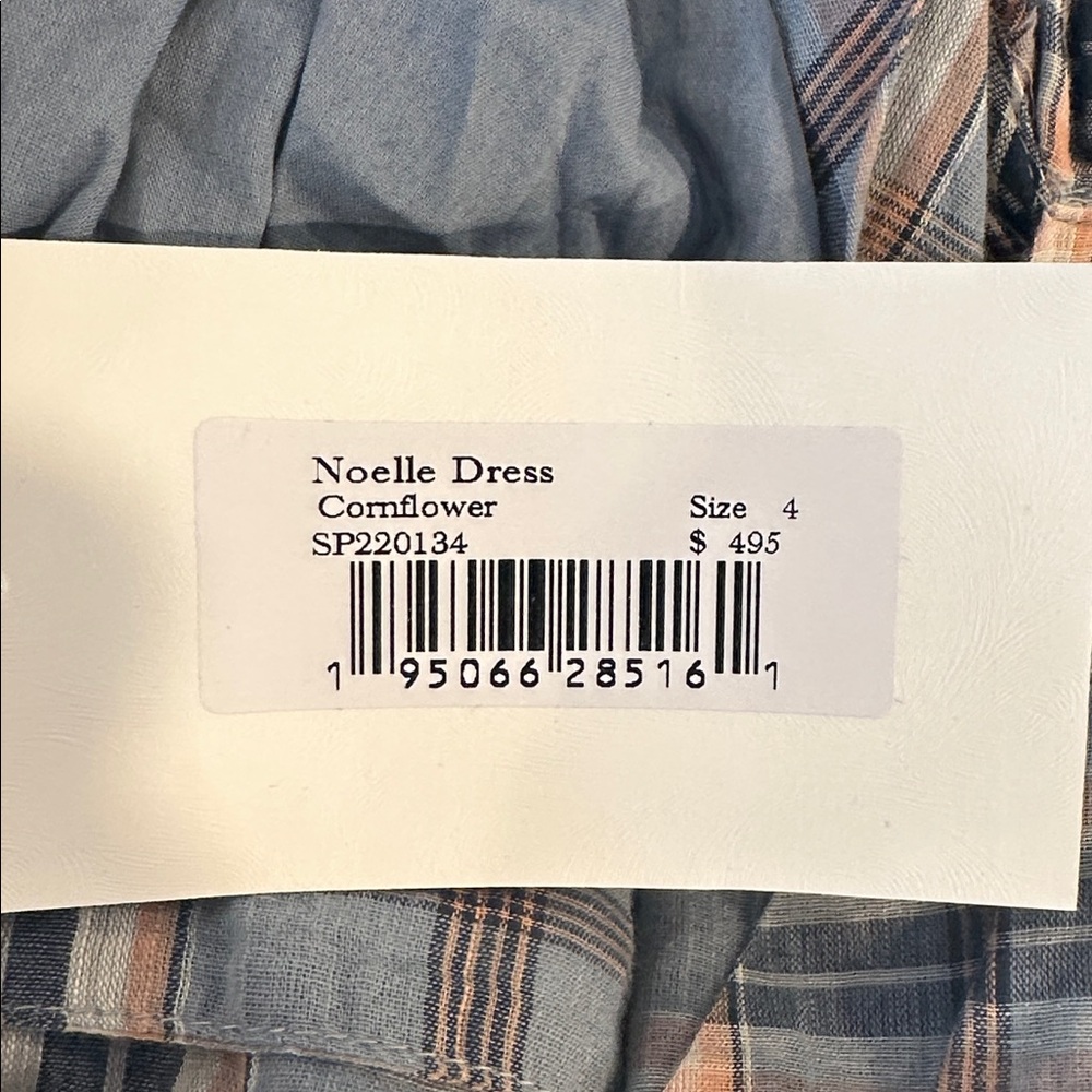 Plaid Halter Maxi Dress by Ulla Johnson - Picture 2 of 2